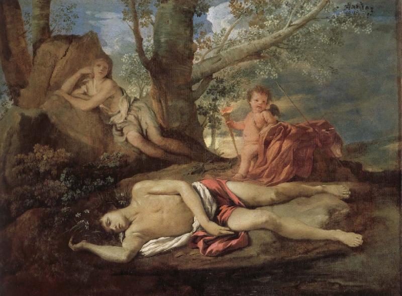 Nicolas Poussin Ai Kou and Nessus oil painting image